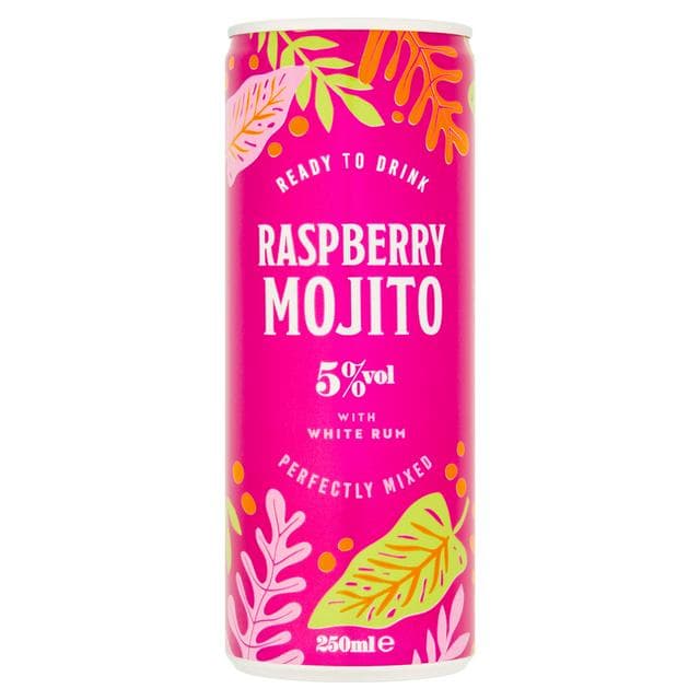 Sainsbury's Raspberry Mojito 250ml - gallery image 1