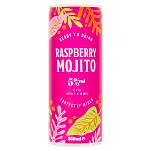 Sainsbury's Raspberry Mojito 250ml