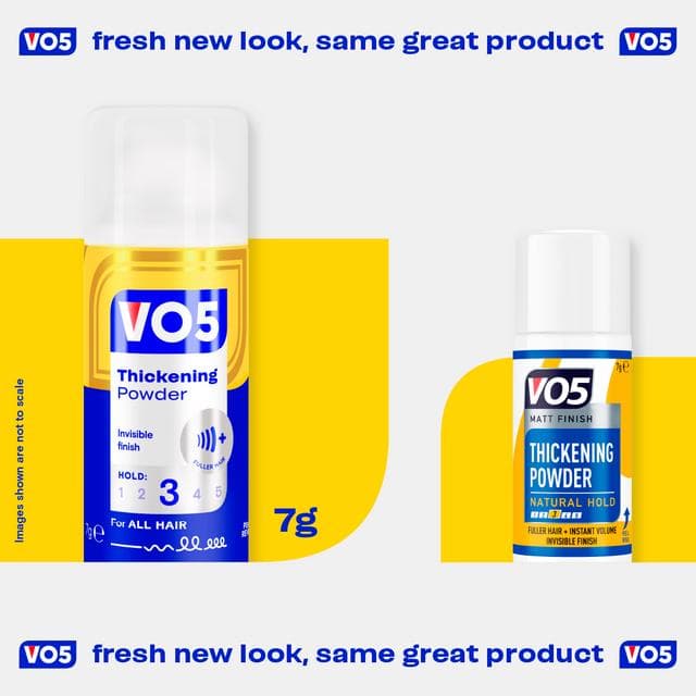 VO5 Hair Powder Thickening 7g - gallery image 5