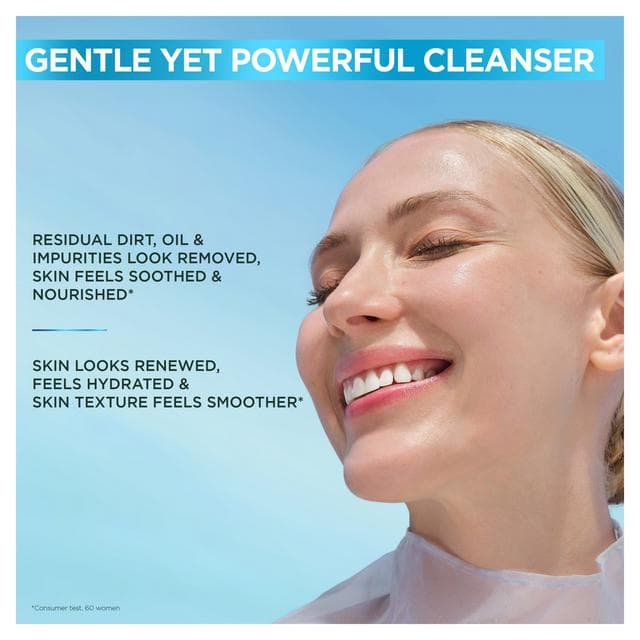 Garnier Skin Active Hyaluronic Aloe Soothing Cream Cleanser For Dehydrated Skin 250ml - gallery image 4