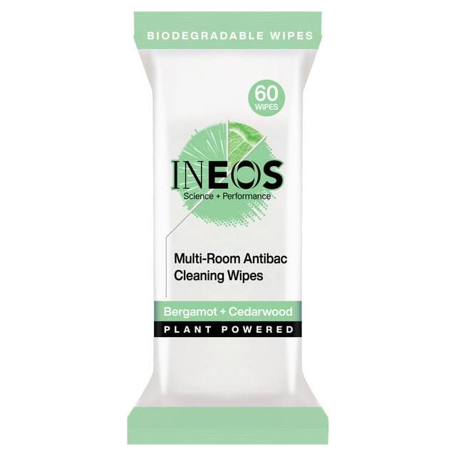 Ineos Antibac Multi-Room Surface cleaning Wipes Bergamot + Cedarwood - gallery image 1