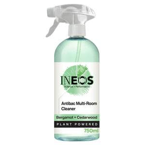 Ineos Antibac Multi-Room Surface Cleaner Spray Bergamot + Cedarwood 750ml