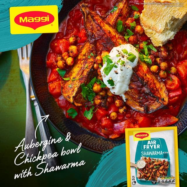 Maggi Air Fryer Shawarma Herbs & Spices Recipe Mix for Chicken 25g - gallery image 3