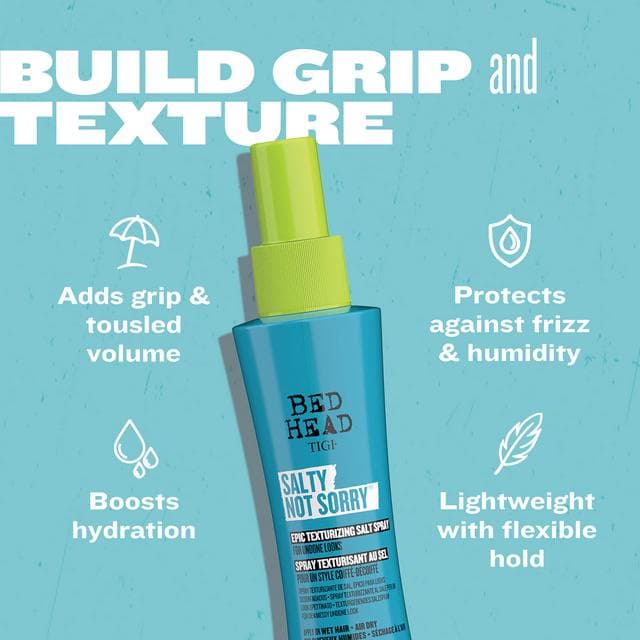 Bed Head by TIGI Salty Not Sorry Epic Texturizing Salt Spray 100ml - gallery image 3