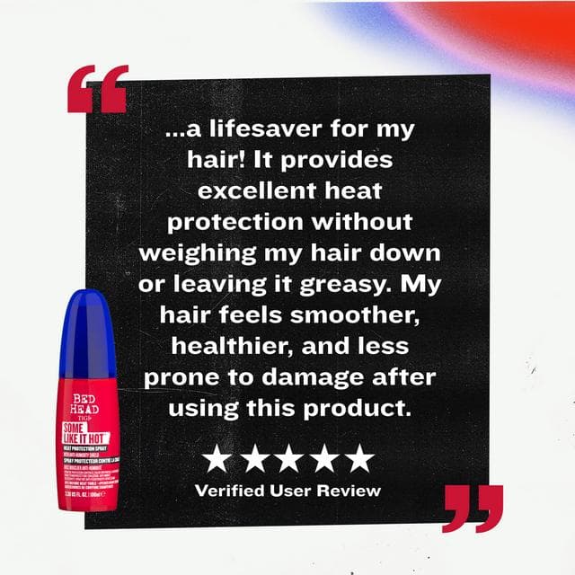Bed Head by TIGI Some Like It Hot Heat Protection Spray 100ml - gallery image 6