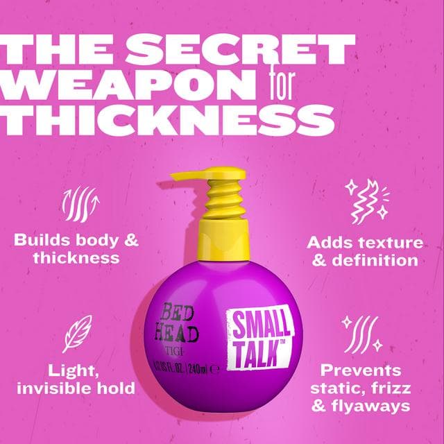 Bed Head by TIGI Small Talk Thickening Cream 240ml - gallery image 3