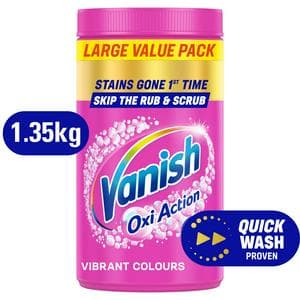 Vanish Oxi Action Laundry Booster Washing Powder 1.35kg