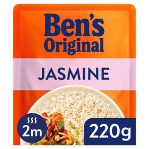 Ben's Original Jasmine Microwave Rice 220g