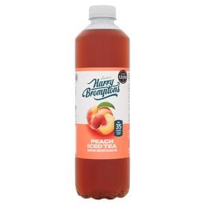 Harry Brompton's Peach Iced Tea British Brewed Black Tea 1.25L