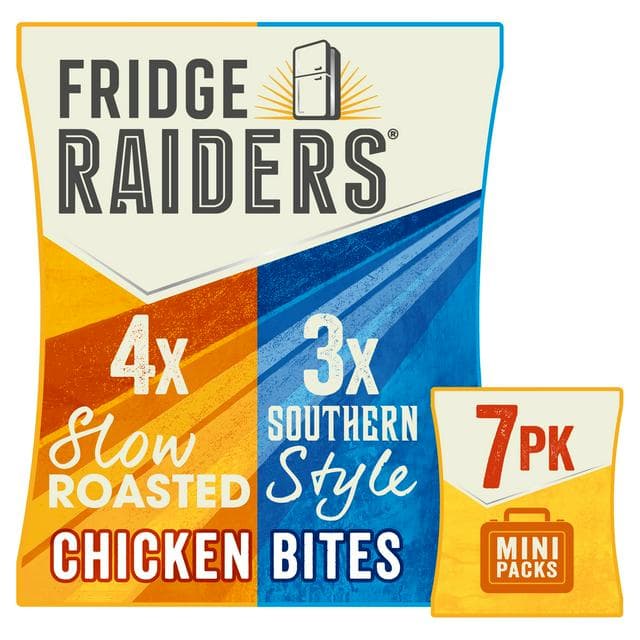 Fridge Raiders Variety Pack Chicken Snack Bites 7x22.5g - gallery image 1