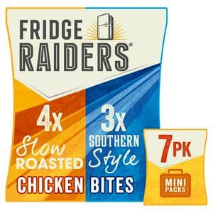 Fridge Raiders Variety Pack Chicken Snack Bites 7x22.5g