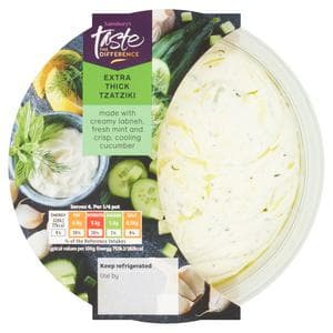 Sainsbury's Extra Thick Tzatziki, Taste the Difference 170g