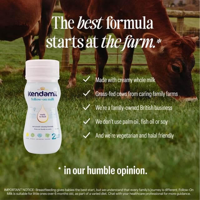 Kendamil Follow On Baby Milk 6-12 Months 250ml - gallery image 4