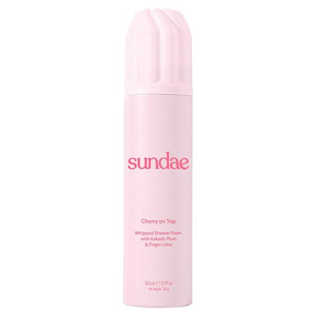 Sundae Cherry on Top Whipped Shower Foam with Kakadu Plum & Finger Lime 260g - gallery image 1