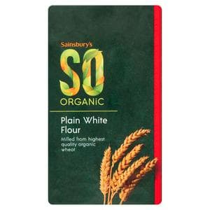 Sainsbury's Plain White Flour, SO Organic 1kg