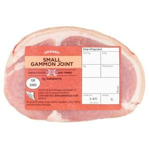 Sainsbury's Smoked Small British Gammon Joint approx. 800g