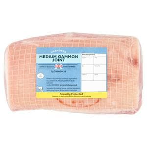 Sainsbury's Unsmoked Medium British Gammon Joint approx. 1.4kg
