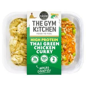 The Gym Kitchen Thai Green Chicken Curry Ready Meal for 1 400g