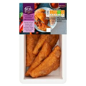Sainsbury's Chicken & Chorizo Empanadas, Taste the Difference 108g