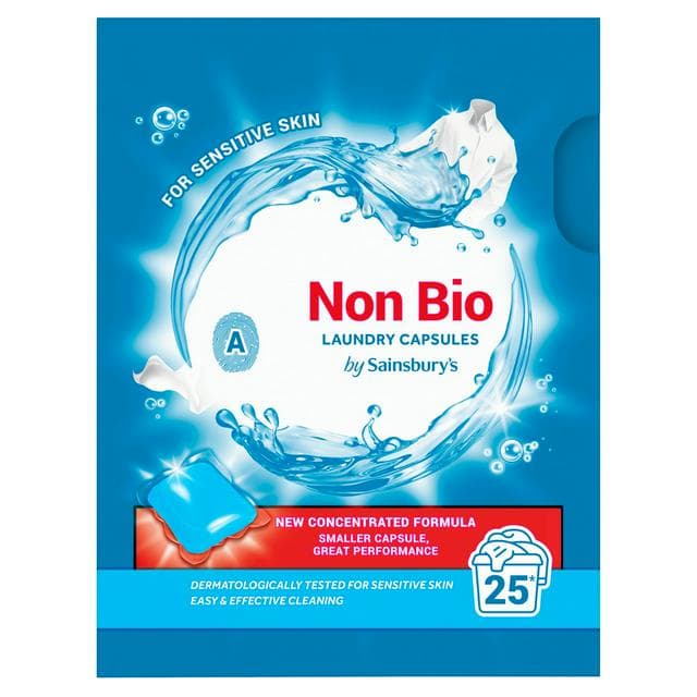 Sainsbury's Non Bio Laundry Capsules 25 Washes - gallery image 1