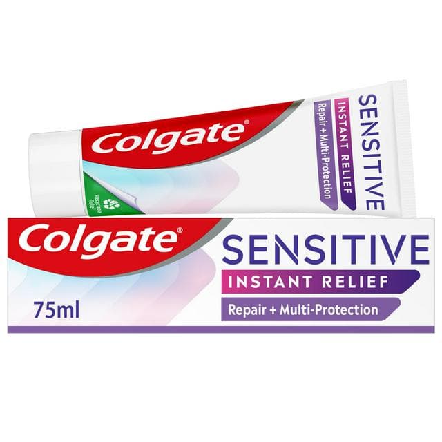 Colgate Sensitive Instant Relief Repair & Multi Protection Toothpaste 75ml - gallery image 1