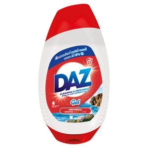 Daz Whites And Colours Liquid Laundry Detergent Gel 875ML 25 Washes