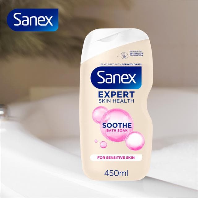 Sanex Expert Skin Health Soothing Bath Soak 450ml - gallery image 3
