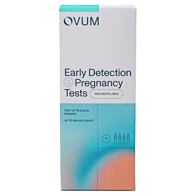 Ovum Early Detection Pregnancy Tests x 4 - gallery image 1