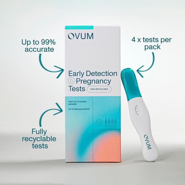 Ovum Early Detection Pregnancy Tests x 4 - gallery image 2