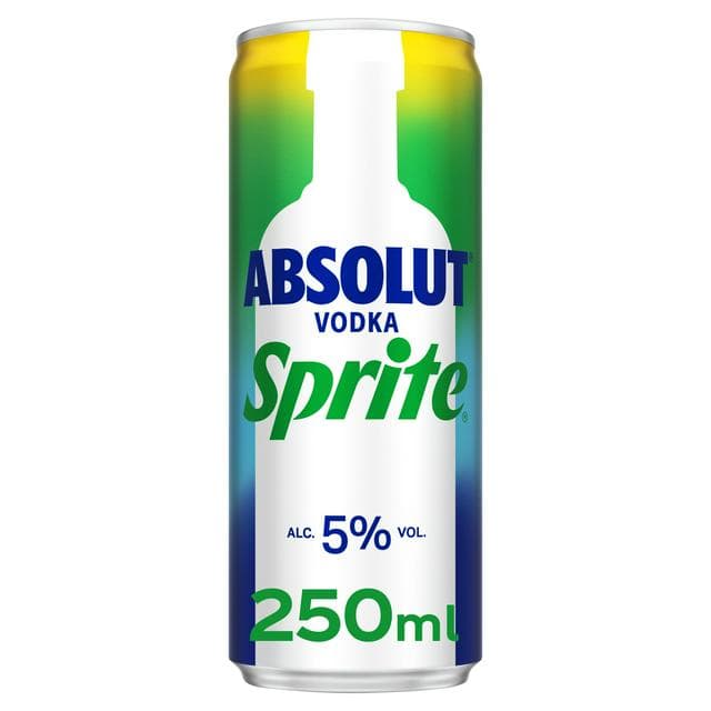 Absolut Vodka & Sprite 250ml - gallery image 1
