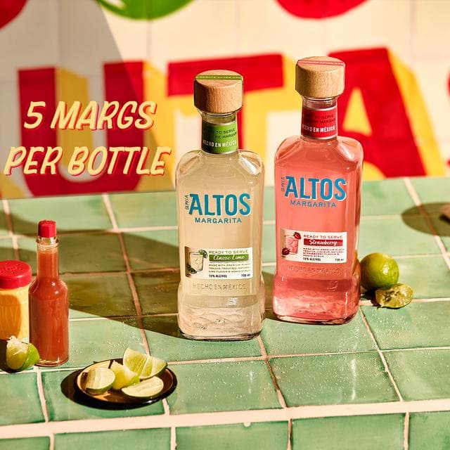 Olmeca Altos Margarita Classic Lime 750ml - gallery image 5