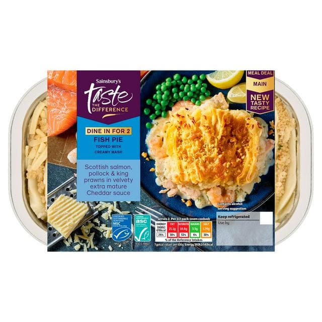 Sainsbury's 700g Fish Pie, Taste the Difference - gallery image 1