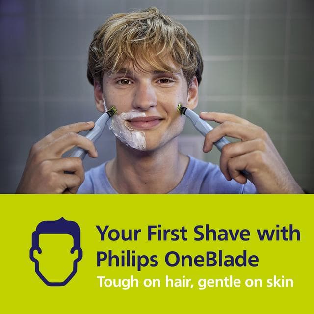 Philips Oneblade First Shave with Anti Friction Blade QP1324/20 - gallery image 4