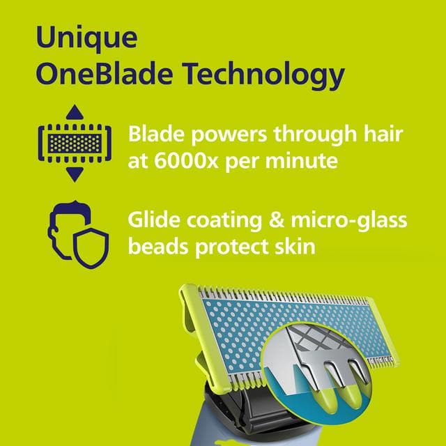 Philips Oneblade First Shave with Anti Friction Blade QP1324/20 - gallery image 6