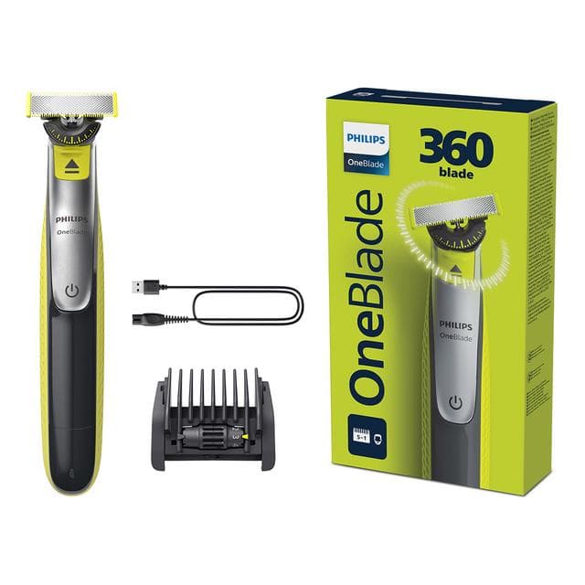 Philips Oneblade 360 For Face with 5in1 Adjustable Comb Trim, Edge, Shave QP2734/20 - gallery image 2