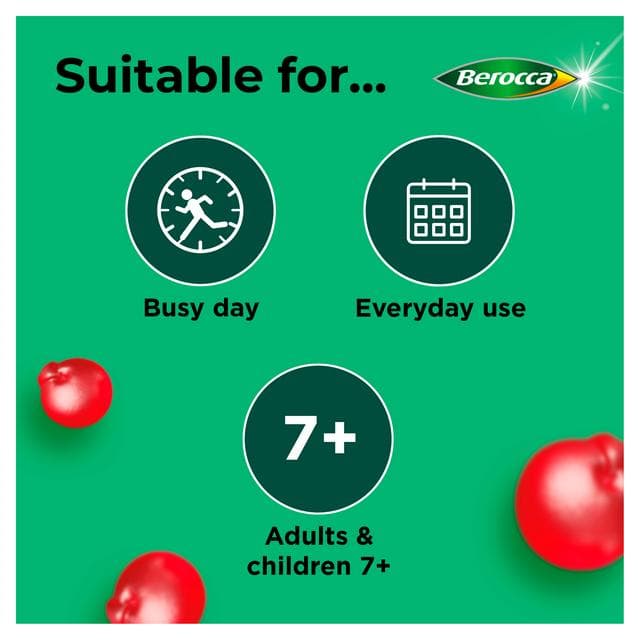 Berocca Multi Action Cherry Flavour Gummies x60 - gallery image 3