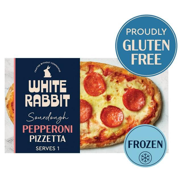 White Rabbit 175g Pepperoni Gluten Free Sourdough Pizzetta - gallery image 1