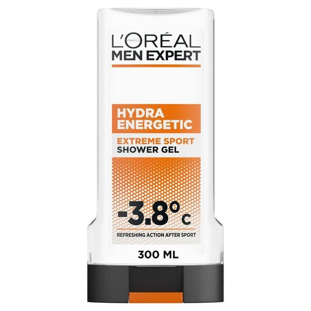 L'Oréal Men Expert Hydra Energetic Extreme Sport Shower Gel Large 400ml - gallery image 1