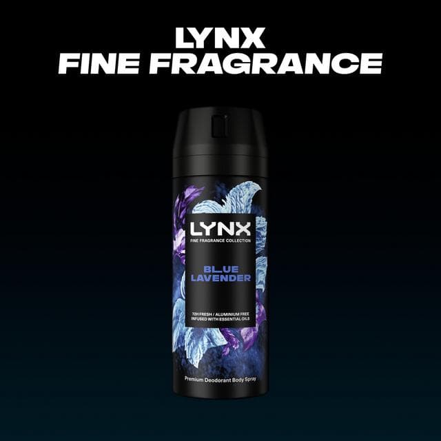 Lynx Blue Lavender 72h Fine Fragrance Deodorant Body Spray for Men 150ml - gallery image 2