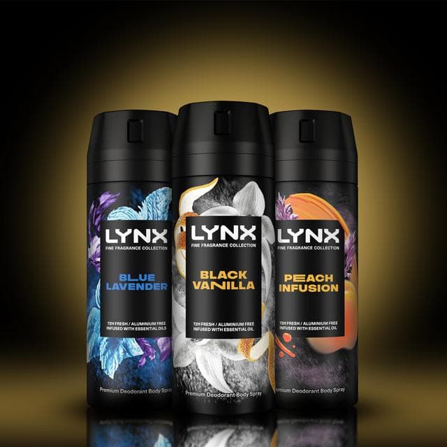Lynx Black Vanilla 72h Fine Fragrance Deodorant Body Spray for Men 150ml - gallery image 6