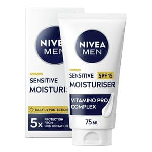 Nivea Men Sensitive Face Moisturiser SPF 15 75ml