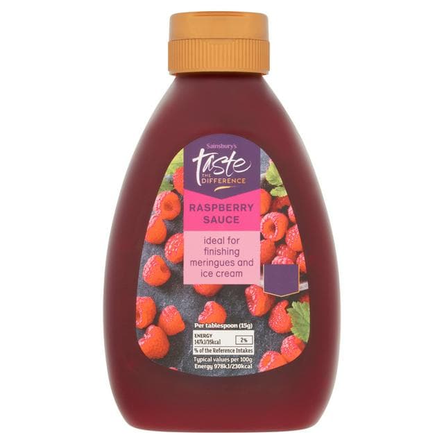 Sainsbury's Raspberry Sauce, Taste the Difference 290g - gallery image 1