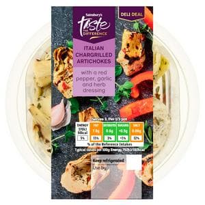 Sainsbury's Chargrilled Italian Artichokes, Taste the Difference 140g