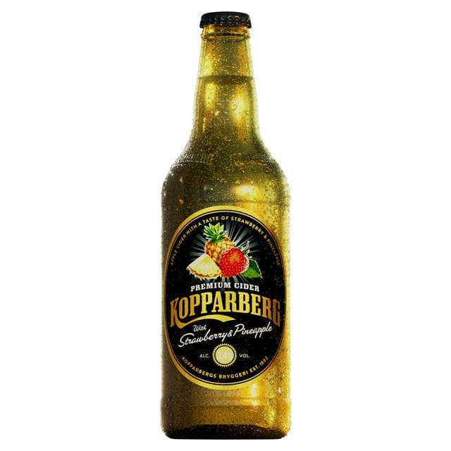 Kopparberg Premium Cider with Strawberry & Pineapple 500ml - gallery image 1