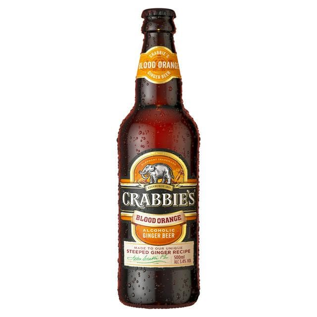 Crabbie's Blood Orange Alcoholic Ginger Beer 500ml - gallery image 1