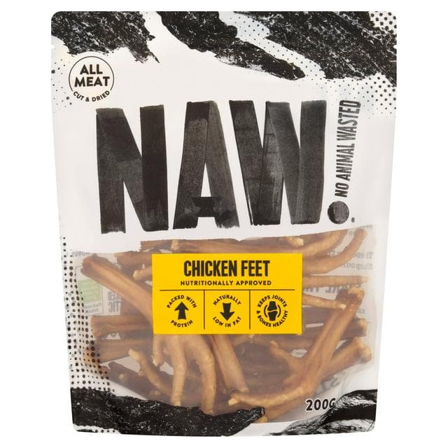 Naw Chicken Feet Dog Treat 200g - gallery image 1