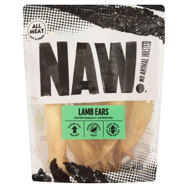 Naw Lamb Ears Dog Treat x6 - gallery image 1