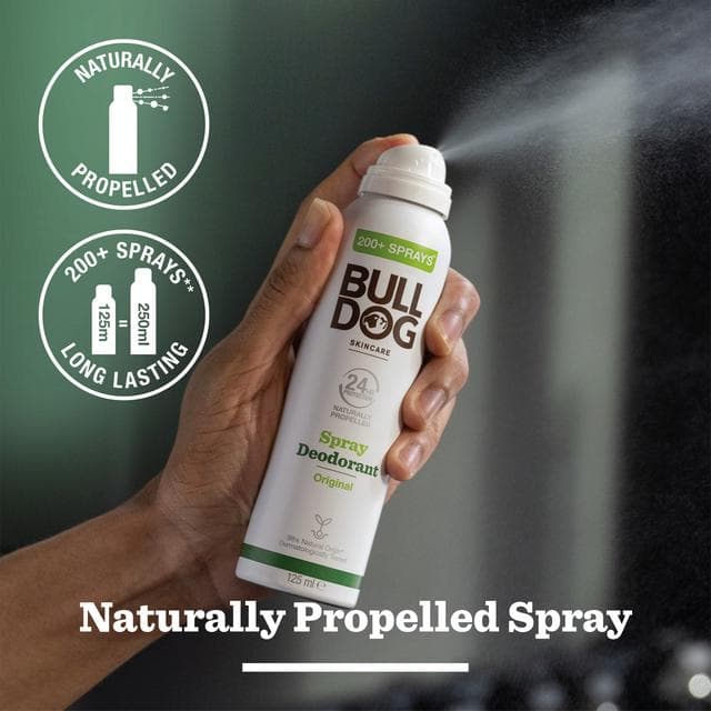 Bulldog Skincare Original Spray Deodorant 125ml - gallery image 3