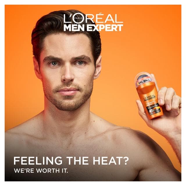 L'Oréal Men Expert 100ml Deodorant Thermic Resist Roll On 48H Anti-Perspirant - gallery image 4