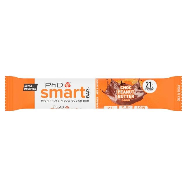 PhD Choc Peanut Butter Flavour Smart Bar 64g - gallery image 1